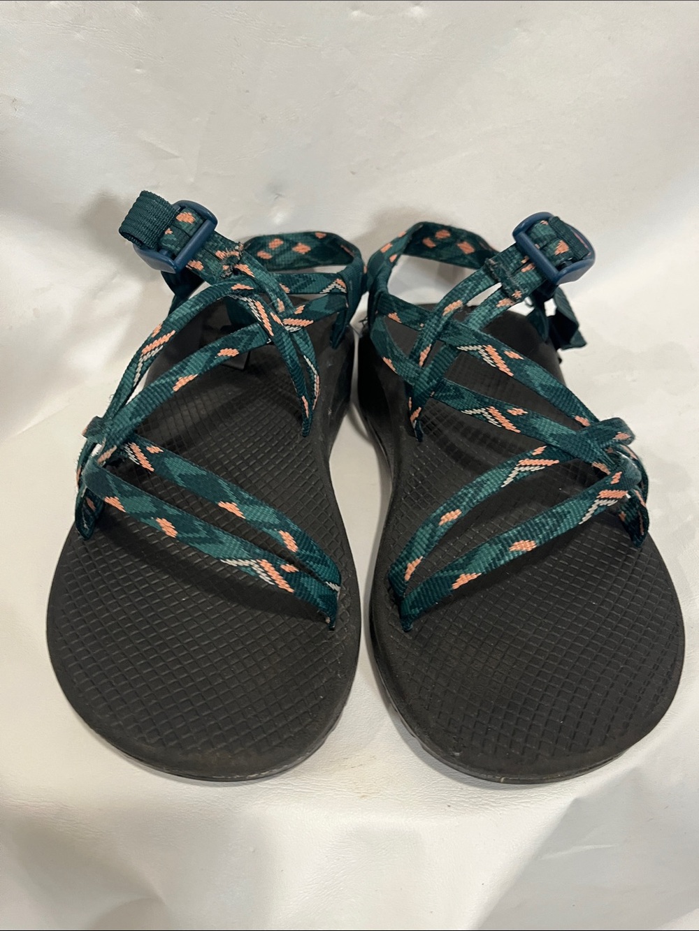 Chaco Teal Double Strap Women's Size 8